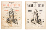 Almanach du Nouveau Monde pour 1850 [pour 1851].. BLANC (Louis), ARAGO (Etienne), BERNARD (Martin, dit Martin-Bernard)