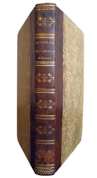 1- JORDAN (Camille). La session de 1817, aux habitans de l'Ain, et du Rhône. Paris, Delaunay, 1818. (4), 195 p.2- [VATOUT (Jean, dit Julien)]. De ...