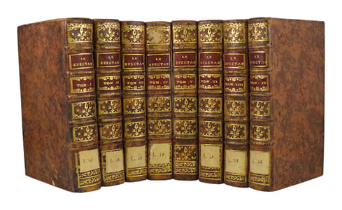 Le Spectateur, ou Le Socrate moderne, Où l'on voit un portrait naïf des Moeurs de ce Siècle. Traduit de l'Anglois. Nouvelle édition, corrigée & augmentée d'un nouveau volume.