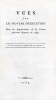 Vues sur les moyens d'exécution dont les représentans de la France pourront disposer en 1789.. [SIEYES (Emmanuel-Joseph)]