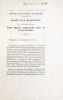 DE LA BIBLIOTHEQUE PERSONNELLE DE CHARLES LUCAS.1er VOLUME :1- Lettre &agrave; M. le Baron G&eacute;rando, Conseiller dEtat. Projet d&eacute;tablissement, par ...