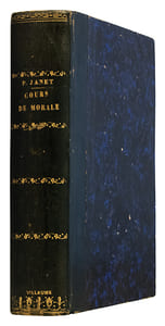 1- Cours de morale à l'usage des écoles normales primaires. Rédigé conformément au programme officiel du 3 août 1881. Première année. Psychologie et morale théorique. Paris, Ch. Delagrave, 1881. (4), 350 p.2- Cours de morale. Deuxième année. Morale pratique - Applications. Rédigé conformément au programme officiel du 3 août 1881 et aux instructions ministérielles du 18 octobre 1881. Paris, Ch. Delagrave, 1883. (5), 350 et (1) p. de table.