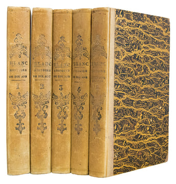 Histoire de dix ans, 1830-1840.. BLANC (Louis)