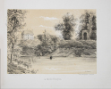 Les Bords du Loiret, Album de 12 vues dessinées et lithographiées par G. de Laperrière.. LAPERRIERE (Gaston de)