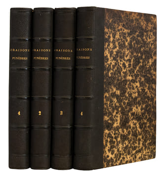 Oraisons funèbres de Bossuet, Fléchier et autres orateurs; avec un discours préliminaire et des notices par M. Dussault. (COMPLET). BOSSUET (Jacques ...