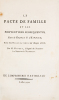 Le pacte de famille et les conventions subséquentes, entre la France & l'Espagne ; Avec des Observations sur chaque article.. DUPONT DE NEMOURS ...