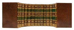 Réunion des premières éditions de Benjamin Constant collectées et reliées uniformément à l'époque.Contient:1- Collection complète des ouvrages publiés ...