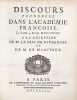 Discours prononcez dans l'Académie françoise, le lundi 4 février MDCCXLIII. A la réception de M. le duc de Nivernois et de M. de Marivaux.. MARIVAUX ...