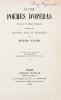 Quatre poèmes d'opéras. Traduits en prose française. Précédée d'une "Lettre sur la musique" par Richard Wagner. Le Vaisseau fantôme. Tannhaeuser. ...