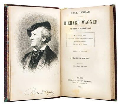 Richard Wagner Tannhäuser, à Paris. L'anneau du Nibelung, à Bayreuth et à Berlin. Parsifal, à Bayreuth. La mort de R. Wagner. Traduit en français par ...
