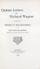 Quinze lettres de Richard Wagner accompagnées de souvenirs et éclaircissements. Traduites de l'Allemand par Augusta Staps.. WAGNER (Richard), WILLE ...