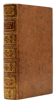 Elementa philosophica de cive. Editio nova accuratior.. HOBBES (Thomas)
