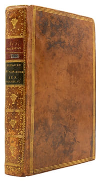 1- DUSAULX (Jean). De mes rapports avec J.J. Rousseau, et de notre correspondance, suivie d'une notice très importante. Paris, Imprimerie de Didot ...