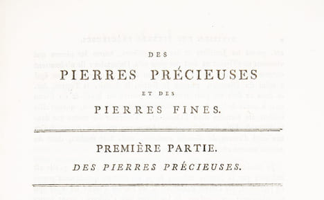 Oeuvres mêlées [dont "Des Pierres précieuses et des Pierres fines, avec les moyens de les connoître et de les évaluer"].. DUTENS (Louis)