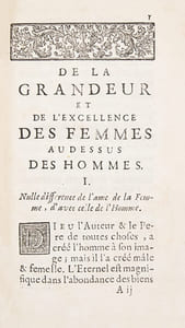 De la grandeur et de l'excellence des femmes, au dessus des hommes. Ouvrage composé en Latin (). Et traduit en François avec des Notes curieuses, & la Vie d'Agrippa, par *** [d'Arnaudin].