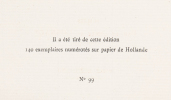 Mémoires du marquis de Sourches sur le règne de Louis XIV. [et Table alphabétique des Mémoires, Chartres, , 1912). (UN DES 140 EXEMPLAIRES NUMÉROTÉS ...