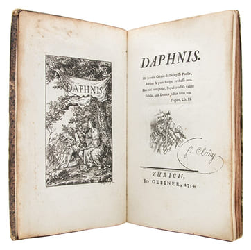 Daphnis.. [GESSNER (Salomon)]