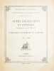 Actes législatifs et dépenses concernant les travaux de navigation intérieure et maritime 1814-1900.. MINISTERE DES TRAVAUX PUBLICS, NAVIGATION ...