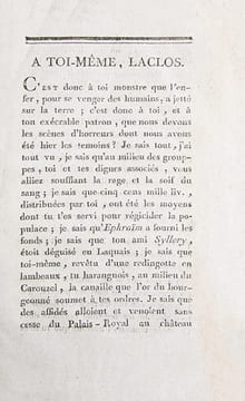 A toi-même, Laclos.. LACLOS (Pierre Choderlos de) - Pamphlet sur