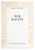 Sur Racine. (ENVOI AUTOGRAPHE SIGNE). BARTHES (Roland)