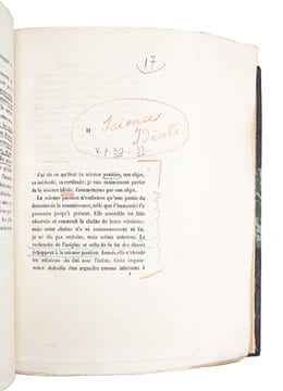 Science et Philosophie. (EXEMPLAIRE D'EPREUVE). BERTHELOT (Marcelin)