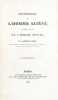 Physiologie de l'homme aliéné appliquée à l'analyse de l'Homme social.. PINEL (Scipion)