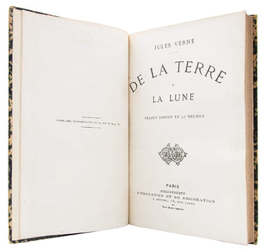 De la Terre à la Lune. Trajet direct en 97 heures.. VERNE (Jules)