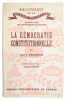 La démocratie constitutionnelle, Préface de Marcel Prélot.. FRIEDRICH (Carl J.)