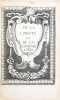 1- De la libert&eacute; et de la servitude. Paris, Ant. De Sommaville et Augustin Courbe, 1643. (2) f. de titre dont frontispice grav&eacute;, (8), 144 p.2- ...