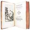 1- VOLTAIRE. Zadig ou la destin&eacute;e. Histoire Orientale. S.l. [i.e. Paris, Prault et Nancy, Leseure], 1748. (1) f. de titre. (4) f. pagin&eacute;s iii-ix pour ...