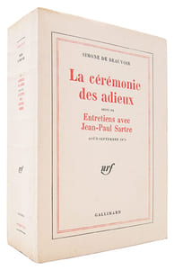 La cérémonie des adieux suivi de Entretiens avec Jean-Paul Sartre, août-septembre 1974