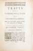 Trait&eacute; de la communication des maladies et des passions ; Avec un Essai pour servir &agrave; l'Histoire naturelle de l'Homme. Par Monsieur ****. MOREAU DE ...
