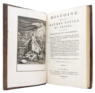 Histoire de la guerre civile en France, et des Malheurs qu'elle a occasionnés ; Depuis l'époque de la formation des États-Généraux, en 1789, jusqu'au 18 Brumaire de l'an VIII (1799) (...).