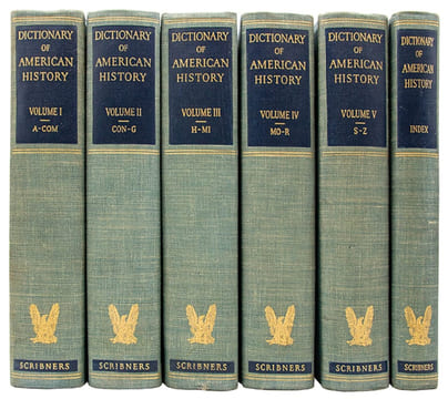 Dictionary Of American History.. ADAMS (James Truslow).