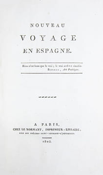 Nouveau voyage en Espagne.. [MARCILLAC (Pierre-Louis-Auguste de Crusy de)]