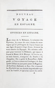 Nouveau voyage en Espagne.. [MARCILLAC (Pierre-Louis-Auguste de Crusy de)]