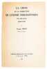 La Chine et la formation de l'esprit philosophique en France (1640-1740).. PINOT (Virgile)