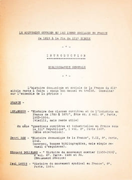 Le mouvement ouvrier et les idées sociales en France de 1805 à la fin du XIXe siècle.. [LEROY (Maxime).]