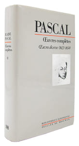 Oeuvres complètes. Texte établi, présenté et annoté par Jean Mesnard.. Tome II