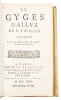 Le Gyges Gallus de P. Firmian. Traduit par le P. Antoine de Paris, pr&eacute;dicateur capucin [i.e. Zacharie de Lisieux].. ZACHARIE DE LISIEUX (n&eacute; Ange ...