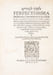 .                  . Perfectissima Hebraea grammatica, commodo admodum ordine in tres libros distincta. Quorum primus simpliciora tantum docet: ...