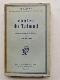 CONTES DU TALMUD, choisis et transcrits de l'hébreu.