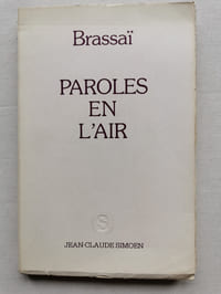 PAROLES EN L'AIR.