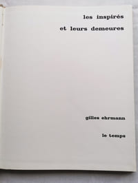LES INSPIRES ET LEURS DEMEURES.
