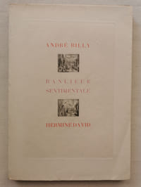 BANLIEUE SENTIMENTALE. Eaux-fortes d'Hermine David.