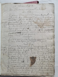 EXTRAITS DE L'HISTOIRE UNIVERSELLE DE Mr. de THOU.