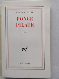 PONCE-PILATE. Récit.