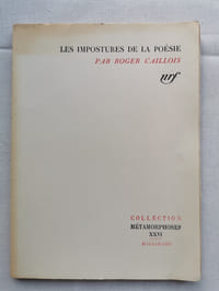 LES IMPOSTURES DE LA POESIE.