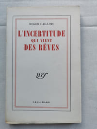 L'INCERTITUDE QUI VIENT DES RÊVES.