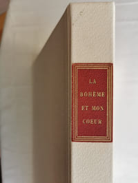 LA BOHEME ET MON COEUR.